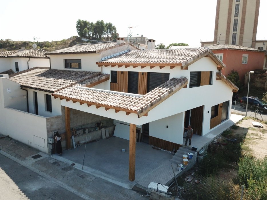 Casas eficientes,  sostenibles y con presupuesto cerradoCasas eficientes y sostenibles construidas con módulos de entramado ligero de madera