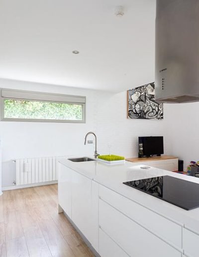 Casas eficientes y sostenibles construidas con módulos de entramado ligero de madera